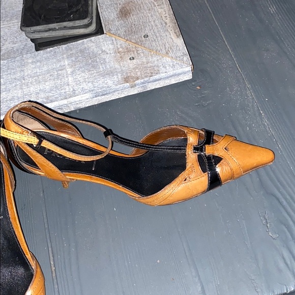 Vintage Prada two tone heels - Picture 2 of 5